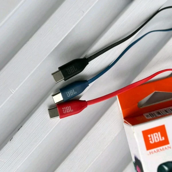 (Original) JBL Tune 310 Wired in-Ear Type C Headphones, Hi-Res Audio with Digital-to-Analog Converter, 3-Button EQ Preset Remote with Microphone, Tangle-Free Flat Cable, Compatible with USB-C Devices - Image 2