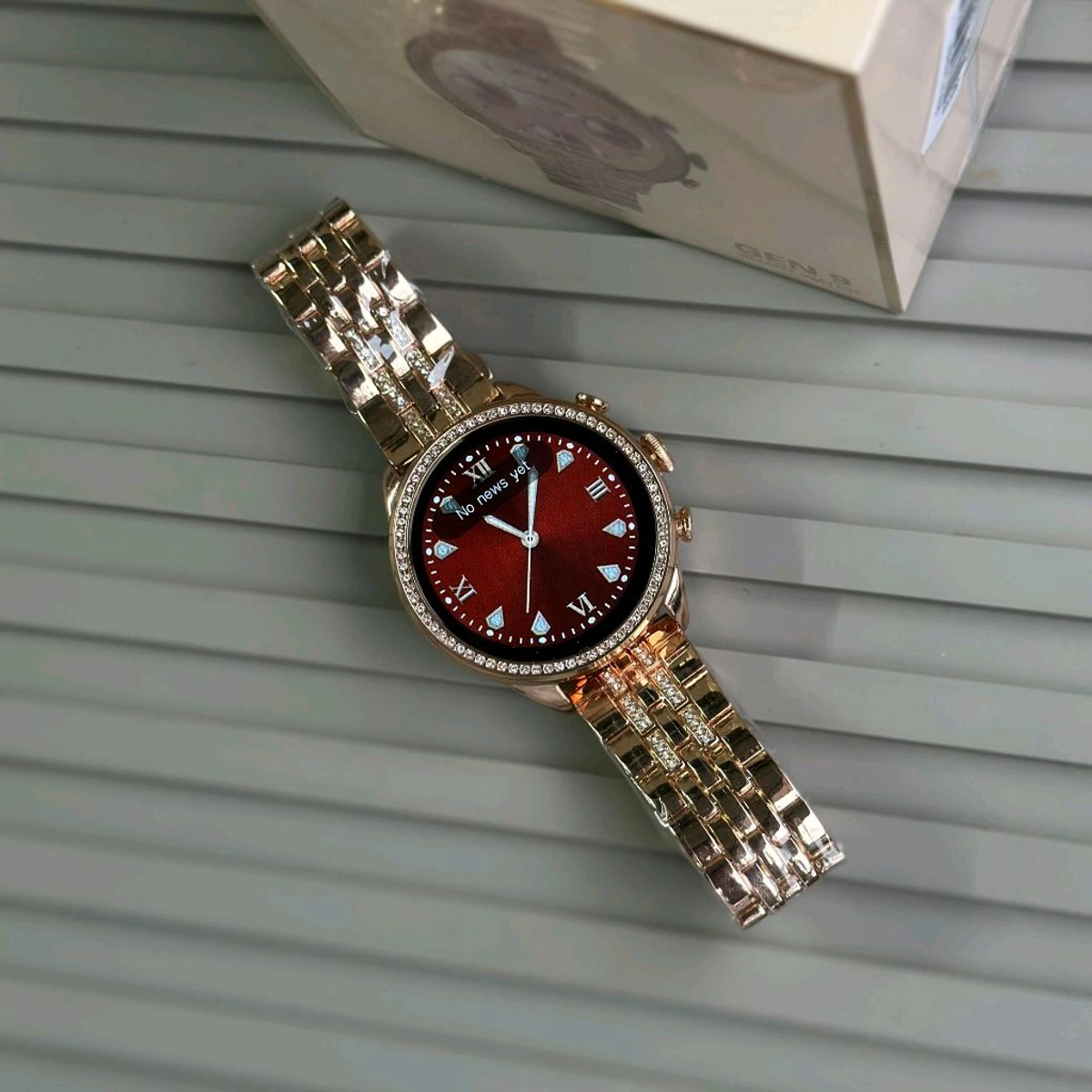Generation 9 Diamond-Bezel Smartwatch,Dual Strap - Image 2