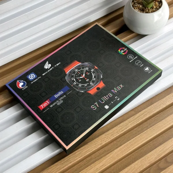 Most Awaited Budget Combo | S7 Ultra Max Watch 7 Ultra Smartwatch Perfect For Gifting, Customized Watch Face, Bluetooth Calling, Metal Body - Image 4
