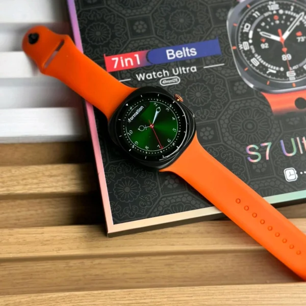 Most Awaited Budget Combo | S7 Ultra Max Watch 7 Ultra Smartwatch Perfect For Gifting, Customized Watch Face, Bluetooth Calling, Metal Body - Image 3