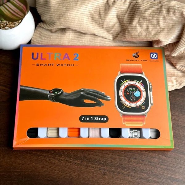 Series 8 Ultra 2 Special Edition Combo, 10 In 1 Best Quality Straps, Bluetooth Calling Support - Image 5
