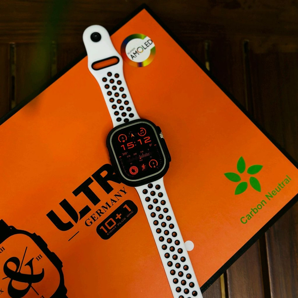 New Arrivals Ultra 10 In 1 Series 8 Ultra With Case, 8 Straps, Tws Pro 2. 8 Straps, Watch protectorr, Wireless Fast Charging Cable And Manual Book Included In Box - Image 2