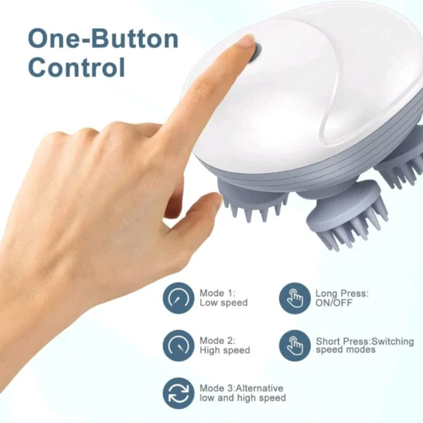 Scalp Massager for Hair Growth-Head Massager for Headache