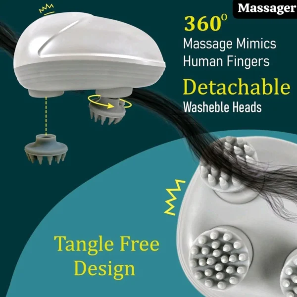 Scalp Massager for Hair Growth-Head Massager for Headache - Image 2