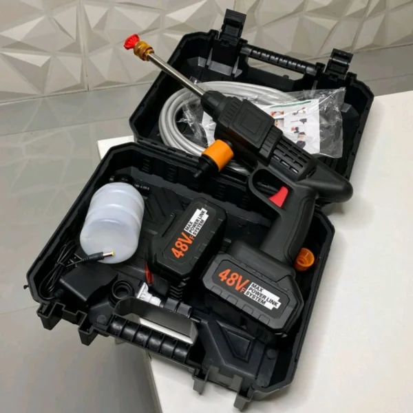 High Pressure Water Gun for Car Wash Bike Washing Cleaning (Battery 2)