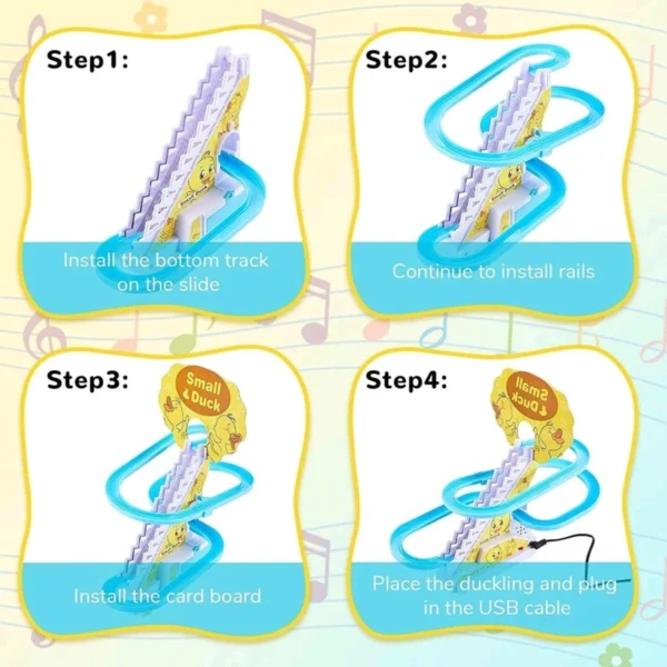 Duck Track Toys for 2+ Ages Kids - Image 4