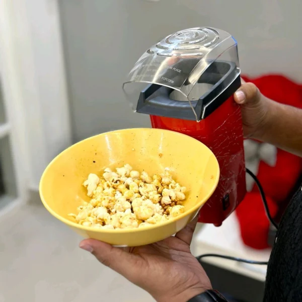 Oil-Free Hot Air Popcorn Maker – Quick, Easy, & Healthy Snack for Home - Image 3