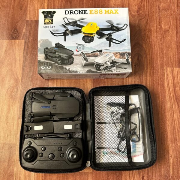 E88 pro max 3 Camera Dual Battery 🔋 Drone - Image 5
